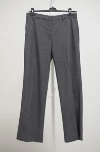 Jil Sander gray virgin Wool Straight Leg Wide Leg Dress Size 40 us 10 - Picture 1 of 5