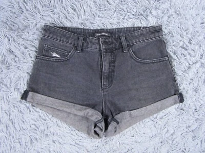 Pantalones Cortos Billabong Mujer 26 Denim Jean Gris Pantalones Cortos de Verano Gris Foto 1 de 4