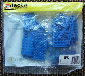Lego dacta Learning Concept Set 9930 blaue Platten 72 Teile Neu Factory Sealed - Bild 1 von 4