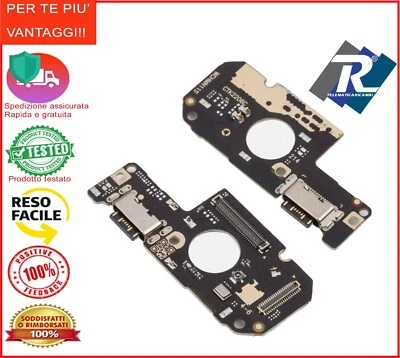 CONNETTORE DOCK RICARICA PER XIAOMI REDMI NOTE 11 4G 2201117TY MICROFONO CARICA - Immagine 1 di 2