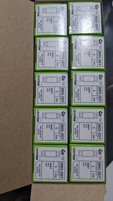 Leviton Gray 5603-2GY 15 Amp 120/277V Decora Rocker 3-Way Quiet Switch 10-Pack - Image 1 of 4