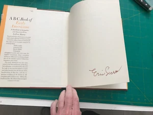 ABC Book of Early Americana SIGNED by Eric Sloane - Picture 1 of 12