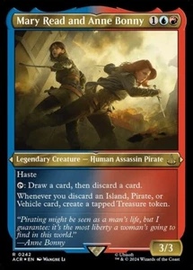 Lámina grabada Mary Read and Anne Bonny #242 | ACR Assassin's Creed | Magic The Gathering - Imagen 1 de 1