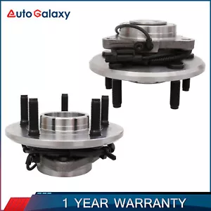 Par de conjuntos de cojinetes de cubo de rueda delantera para Ram 1500 2019-21 1500 Classic 2012-18 - Imagen 1 de 12