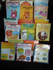 17 Teacher Activity Books~Blackline Masters~PreK-2nd grade,Home school~Reading+