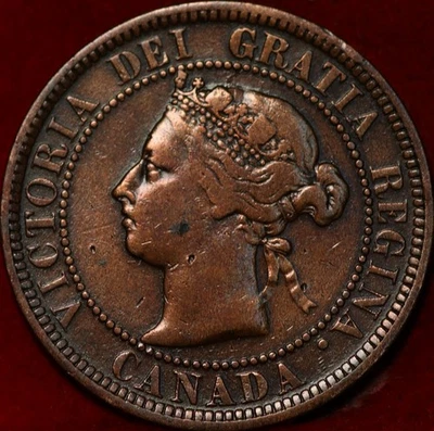 1886 Canada One Cent Foreign Coin - Image 1 of 2
