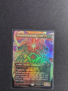 Aetherdrift Pyrewood Gearhulk (Borderless FOIL) #352 MTG NM - Bild 1 von 2