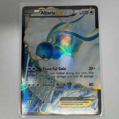 Altaria EX 123/124 X & Y Fates Collide Ultra Rare Full Art Holo Pokemon Card - Image 1 of 4