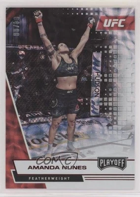 2021 Panini Chronicles UFC Playoff Asia Red /88 Amanda Nunes #64 - Image 1 of 2