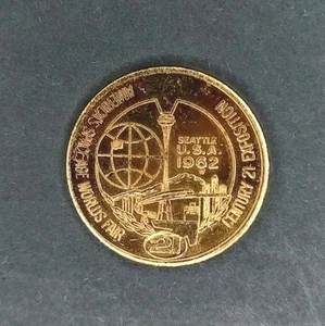1962 Seattle World's Fair Century 21 | One Dollar Token | Free Shipping - Picture 1 of 7