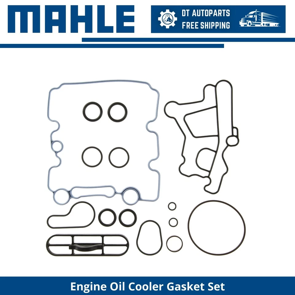 Juego de juntas de enfriador de aceite de motor V8 Mahle para Ford F-250 Super Duty 2003-2007 6,0 L Foto 1 de 1