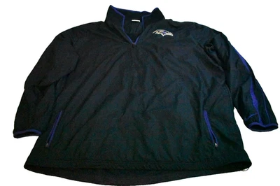 NFL Nike Baltimore Ravens On Field Chaqueta Cortavientos 1/4 Cremallera Pullover Para Hombres XXL Foto 1 de 4