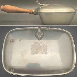 Cenicero Haig-Howard EP SC Silent Butler Cenicero/Catcher de migas década de 1930 EE. UU. 3x10x7" - Imagen 1 de 14