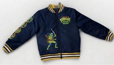Teenage Mutant Ninja Turtle Bomber Chaqueta Niños Talla L 10/12 Mutant Mayhem Foto 1 de 4