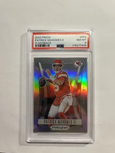 2023 PANINI PRIZM PRIZM FLASHBACK #PF6 PATRICK MAHOMES II PSA 8 New Slab B3 - Picture 1 of 2