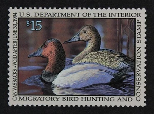 CKStamps: US Federal Duck Stamps Collection Scott#RW60 $15 Mint NH OG - Picture 1 of 2