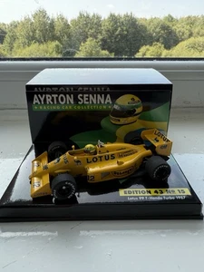 MINICHAMPS 1:43 AYRTON SENNA LOTUS 99 T-HONDA TURBO 1987 EDITION 43 NO15 - Picture 1 of 4