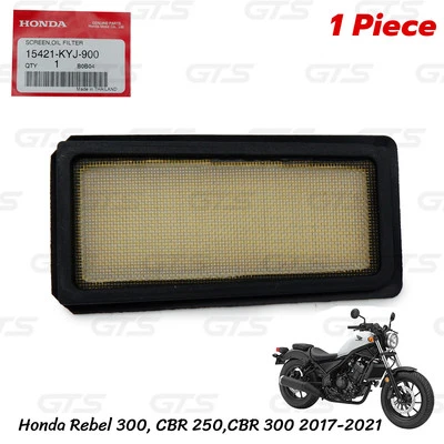 Filtro de aceite de pantalla para Honda Rebel 300 500 CBR 250 CBR 300 2017-21 Foto 1 de 4