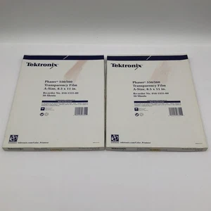 Tektronix Phaser 560 Transparenzfolie A-Größe 8,5x11" zwei Boxen offene Box - Bild 1 von 12