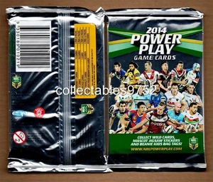 Rugby League - 2014 Power Play Cards Pack Sealed - Picture 1 of 1