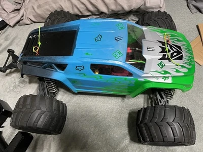 LOSI LST2 Xxle Monster Truck Tekin With Castle Motor Used Rare Arr 1/8 Scale - Image 1 of 4