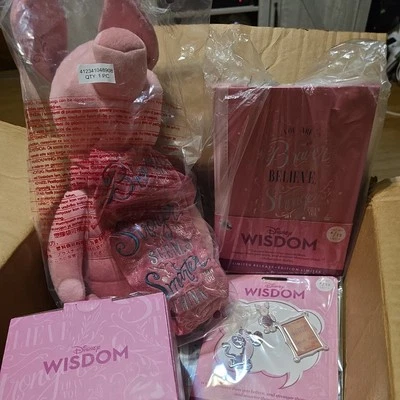 Disney Wisdom Piglet 4/12 Ltd Rel Complete Set - Plush/Pins/Mug/Journal - NWT - Image 1 of 4