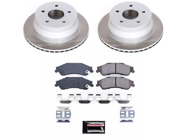 Kit de pastillas de freno trasero y rotor para GMC Jimmy 1997-2001 4x4 1998 1999 2000 VZ679NF Foto 1 de 1