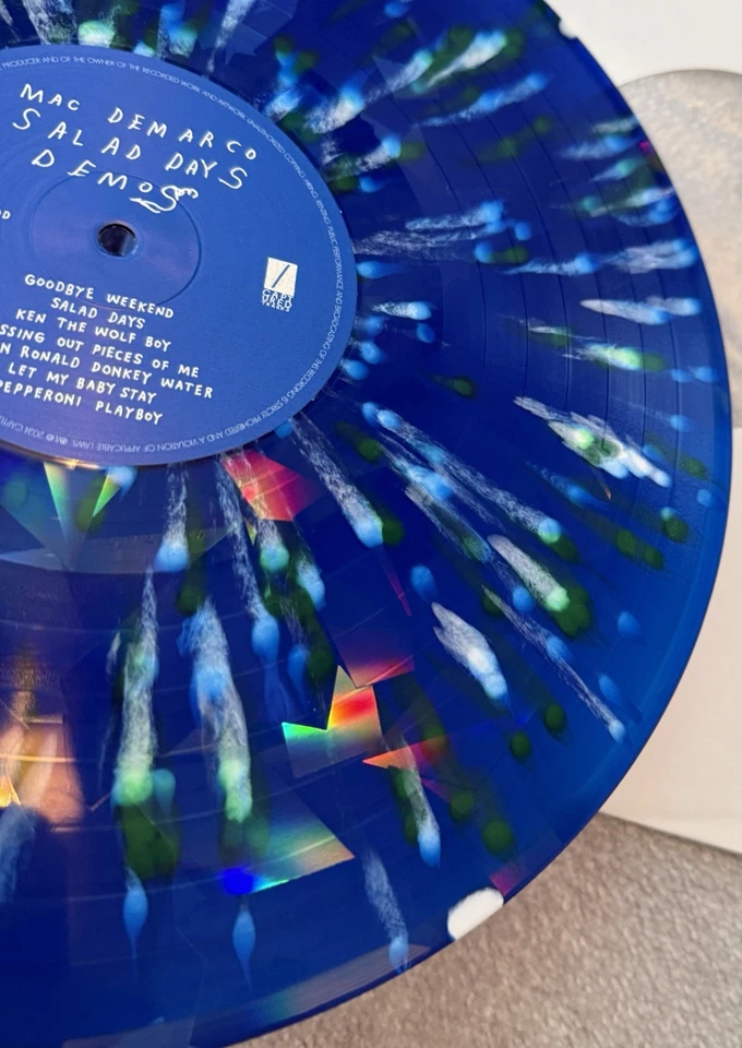 Mac Demarco SALAD DAYS 10TH ANNIVERSARY “BLUE BOY” EDITION VINYL Mint/Unplayed - Image 1 of 4