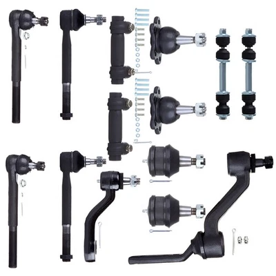 14pcs Ball Joint Pitman Arm Tie Rod Ends For 1988-1991 Chevy GMC C1500 C2500 - Изображение 1 из 4