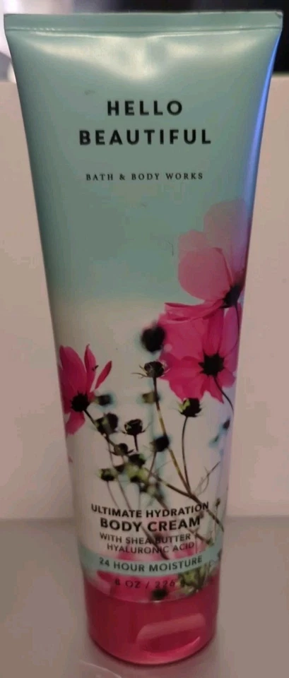 Bath & Body Works Hello Beautiful Ultimate Hydration Body Cream 8 oz New - Image 1 of 1