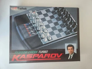 MISSING 1 PAWN Saitek Sensor Chess Turbo Kasparov Vintage Electronic Computer 91 - Picture 1 of 16