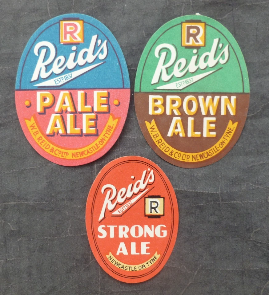 Vintage Beer Labels, Newcastle On Tyne (W. B. Reid & Company, ) - Image 1 of 1