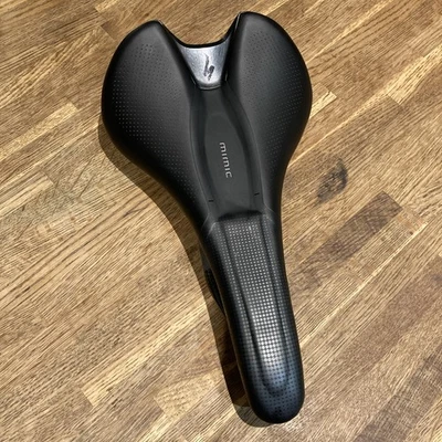 Specialized S-Works Power Mimic Romin Evo 155mm 7x9mm Carbon Rails Saddle 189g - Image 1 of 4