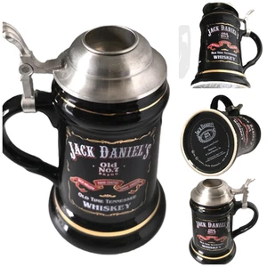 Jack Daniel’s Old No. 1999 7 Vater & Sohn Deckelsteine Steinzeug ohne Schnapsglas - Bild 1 von 9