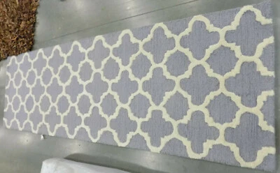 Alfombra de hilo suelto PLATA/MARFIL 2'-6" X 8' precio reducido 1172570705 CAM130D-28 Foto 1 de 3