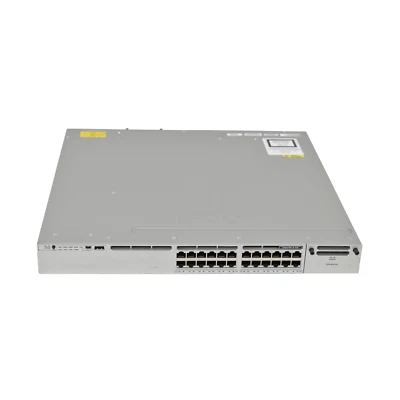 Cisco WS-C3850-24P-S 24-Port 10/100/1000 Gb Ethernet PoE+ Switch - Image 1 of 2