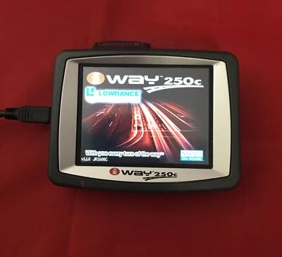 Lowrance iWAY 250C Automotive gps unit - Image 1 of 4
