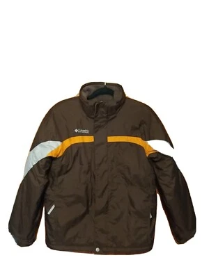 Columbia Youth Size 14/16 Heavy Winter Coat W Zip Pockets, Adjustable Wrists - Image 1 of 4