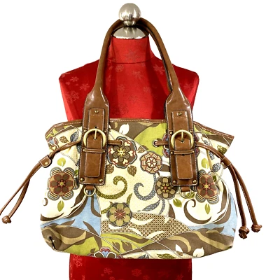 Cartera Rosetti Boho Hippie Chic Mod Floral Lona Bolso de Hombro y Cremallera Bolsa para Monedas Foto 1 de 4