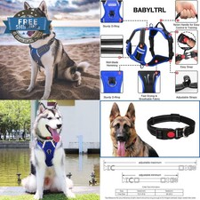 New listing
Babyltrl Large Dog Harness No Pull Adjustable Pet Reflective Oxford Soft Vest Fo