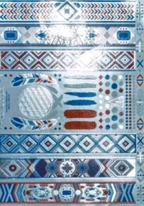 iamu PREMIUM Pocahontas Gypsy Tribal Colorful Metallic Flash Tattoos - White - Picture 1 of 7