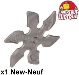 Lego technic 1x Circular Saw Blade étoile ninja Shuriken argent/flt silver 41125 - Imagen 1 de 1