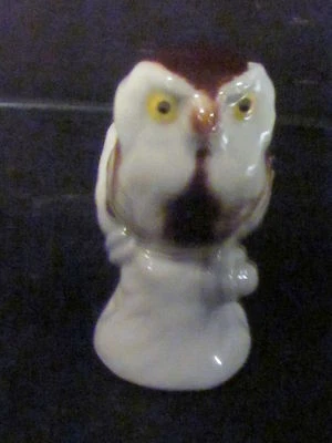 Goebel BROWN & CREAM OWL 2 1/2" - Image 1 of 4