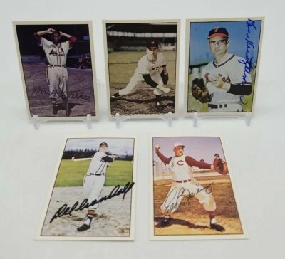 1978 TCMA Baseball History Series Lot of 5 Signed Cards DEL CRANDALL ED BAILEY - Image 1 of 4