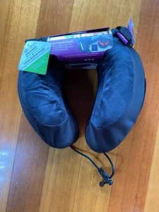 Cabeau Evolution S3 Memory Foam Travel Pillow with Seat Strap - Black - Picture 1 of 5