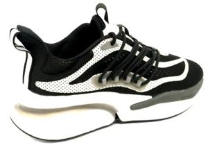 Adidas Alpha Boost Herrenschuhe Turnschuhe UK-Größe 9,5 schwarz weiß HQ4517 - Bild 1 von 18