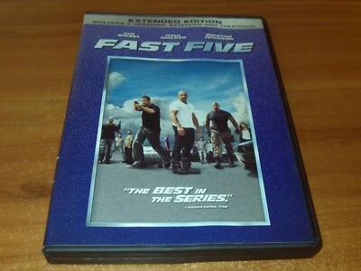 Fast Five (DVD, 2011, Widescreen) The And Furious 5 - Image 1 of 2