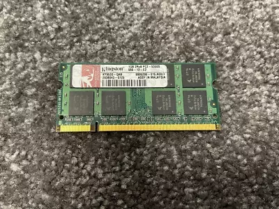 Kingston 1 GB 2Rx8 PC2-5300S Laptop Memory RAM KY9530-QAB - Image 1 of 2