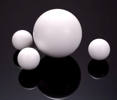 PTFE Balls-Spherical White-Diaphragm Pump Balls Φ 1/4/6/9/14/18/30/40/45-63mm. - Image 1 of 4