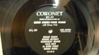 33 RPM Vinyl Crazy Fritz Honky-Tonk Piano Coronet CX-80-B 110414KME